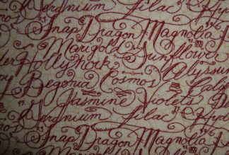 Stoff "Patchwork Garden" von Moda