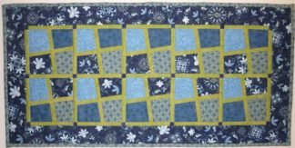 Tischläufer "Farbentanz" blaugrün