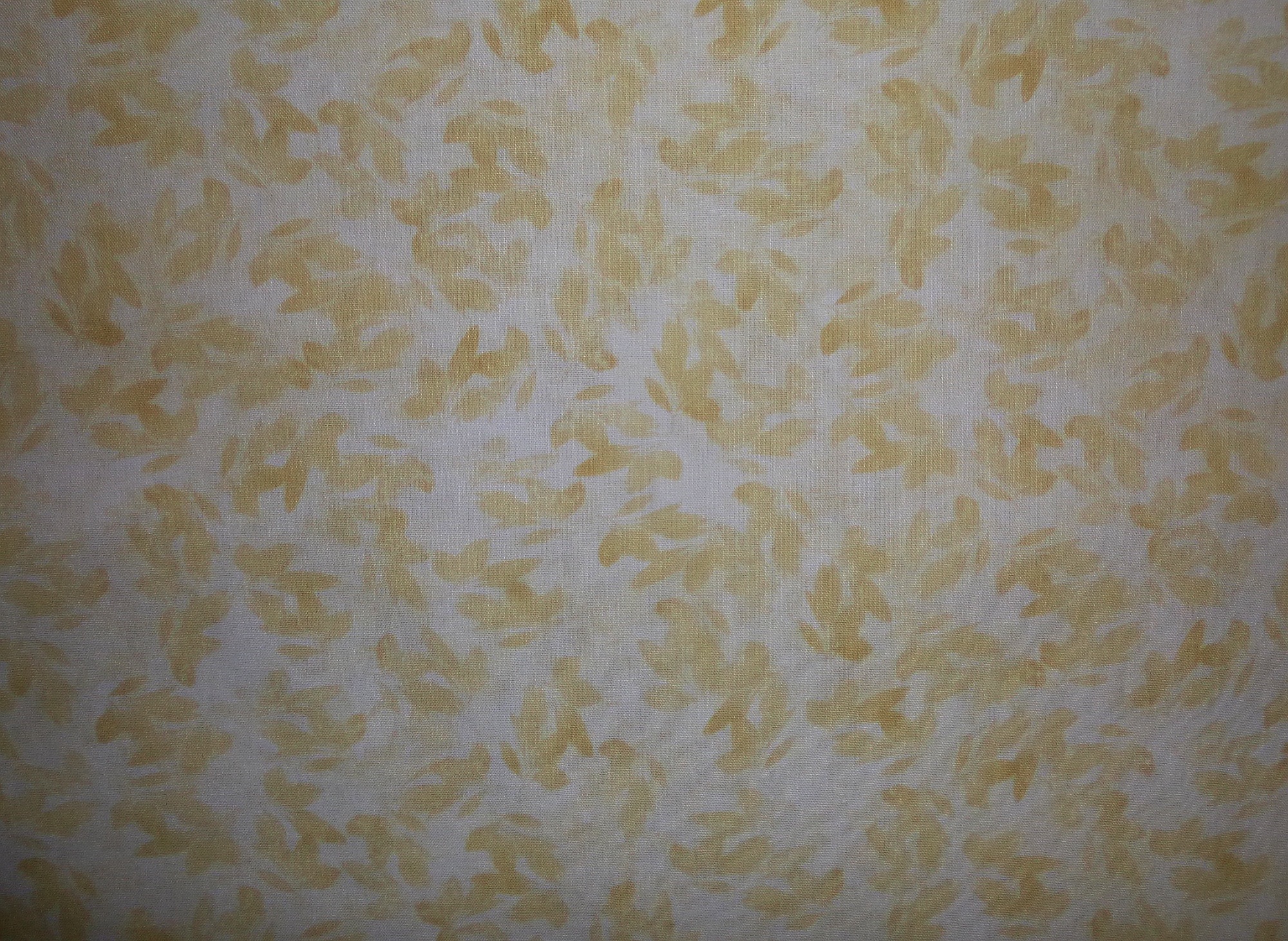 Stoff Hydrangea Radiance Blätter beige