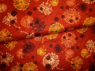 Stoff "Astral Summer" von Paintbrush rost