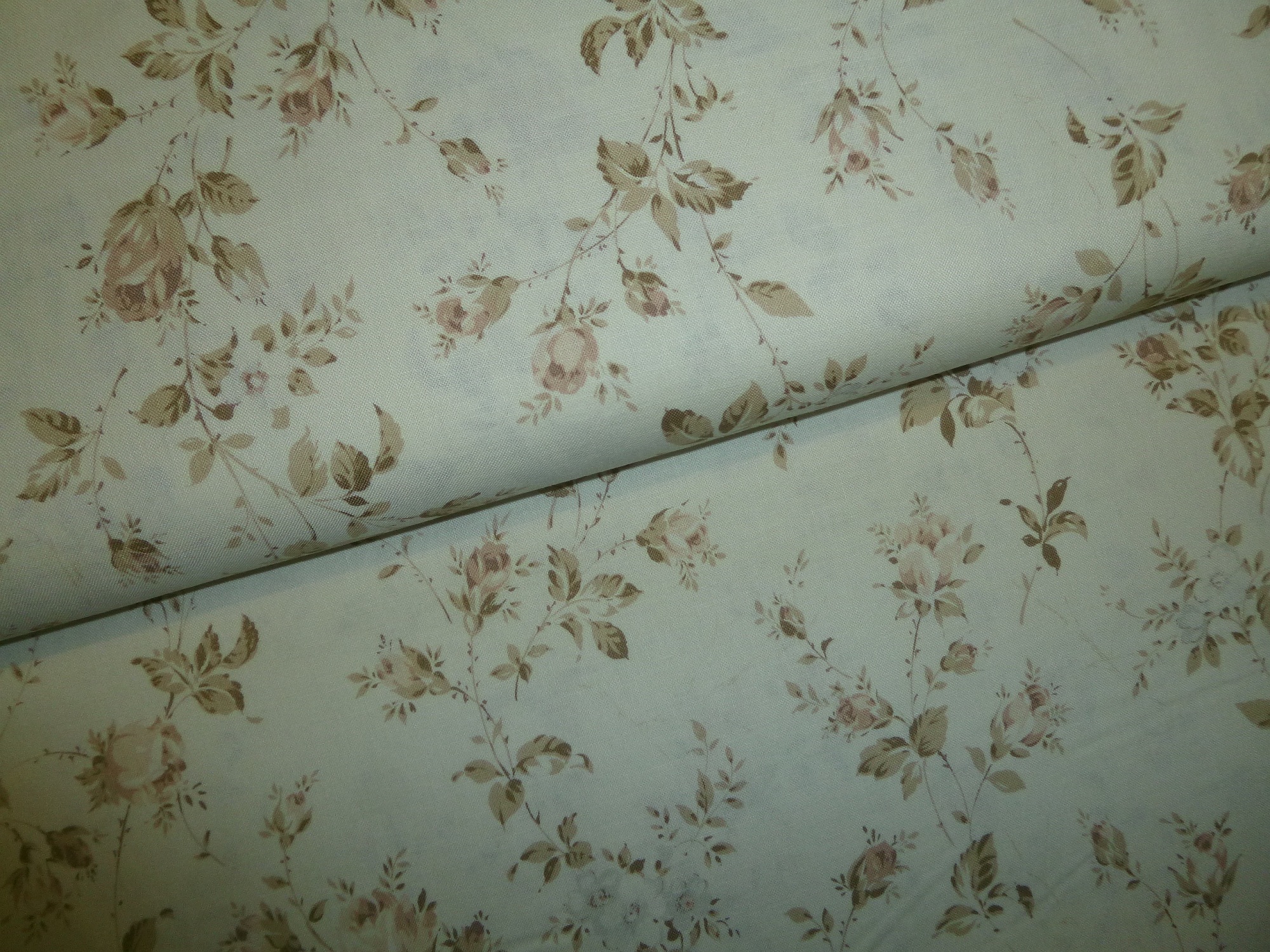 Stoff Rosen zartbeige Lecien Mrs. Marchs – Bild 2