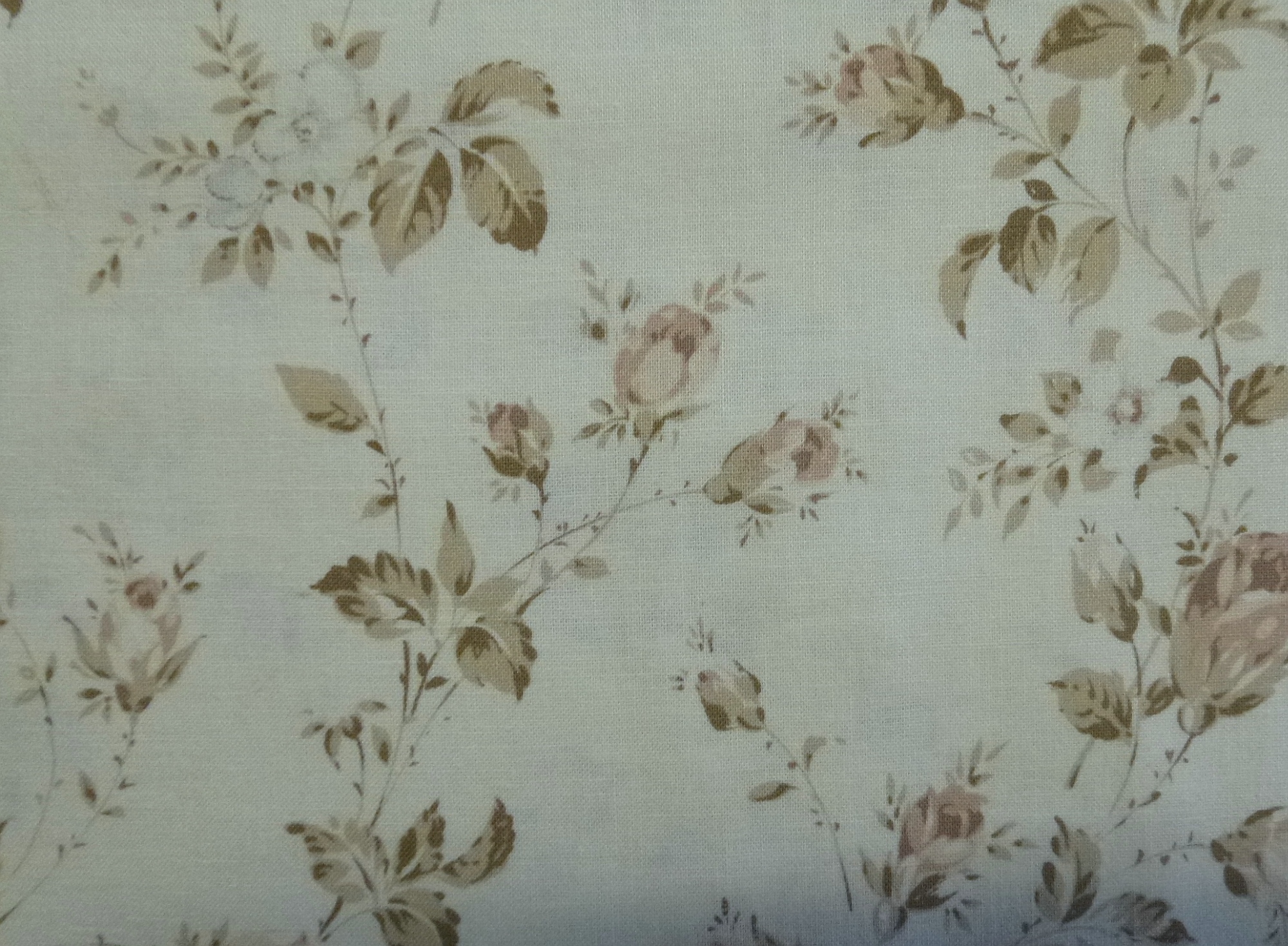 Stoff Rosen zartbeige Lecien Mrs. Marchs