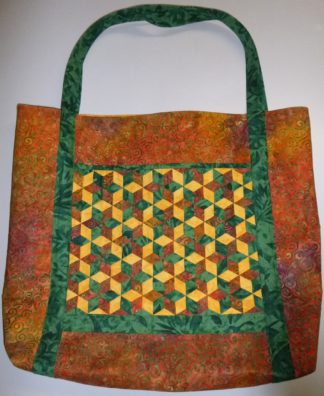 Tasche mit Flechtmuster