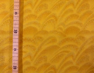 Stoff mit Wellen gold