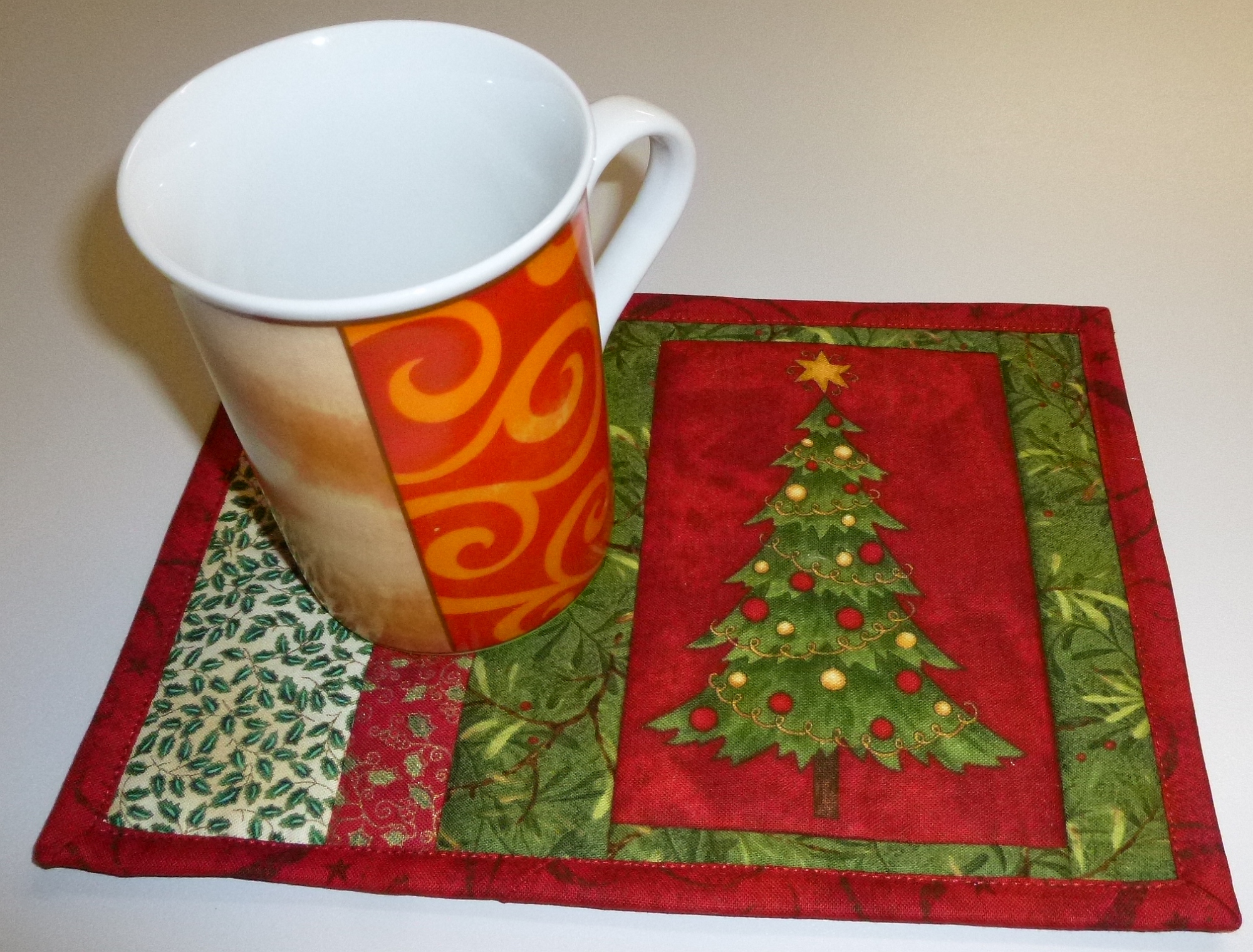 MugRug mit Christbaum – Bild 4
