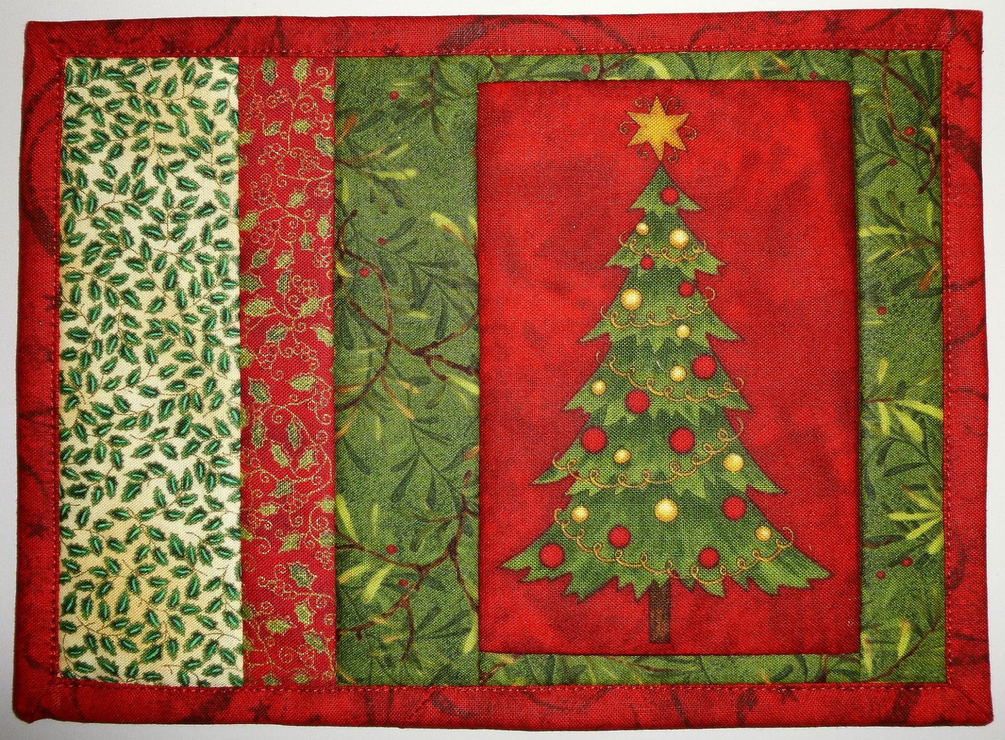 MugRug mit Christbaum