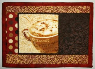 MugRug mit Kaffeetasse