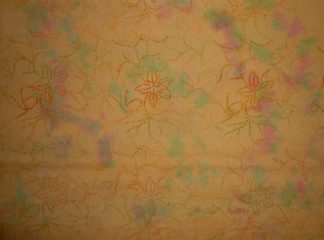 Stoff Batik Impala apricot