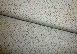 Stoff Punkte pastell auf natur von Moda