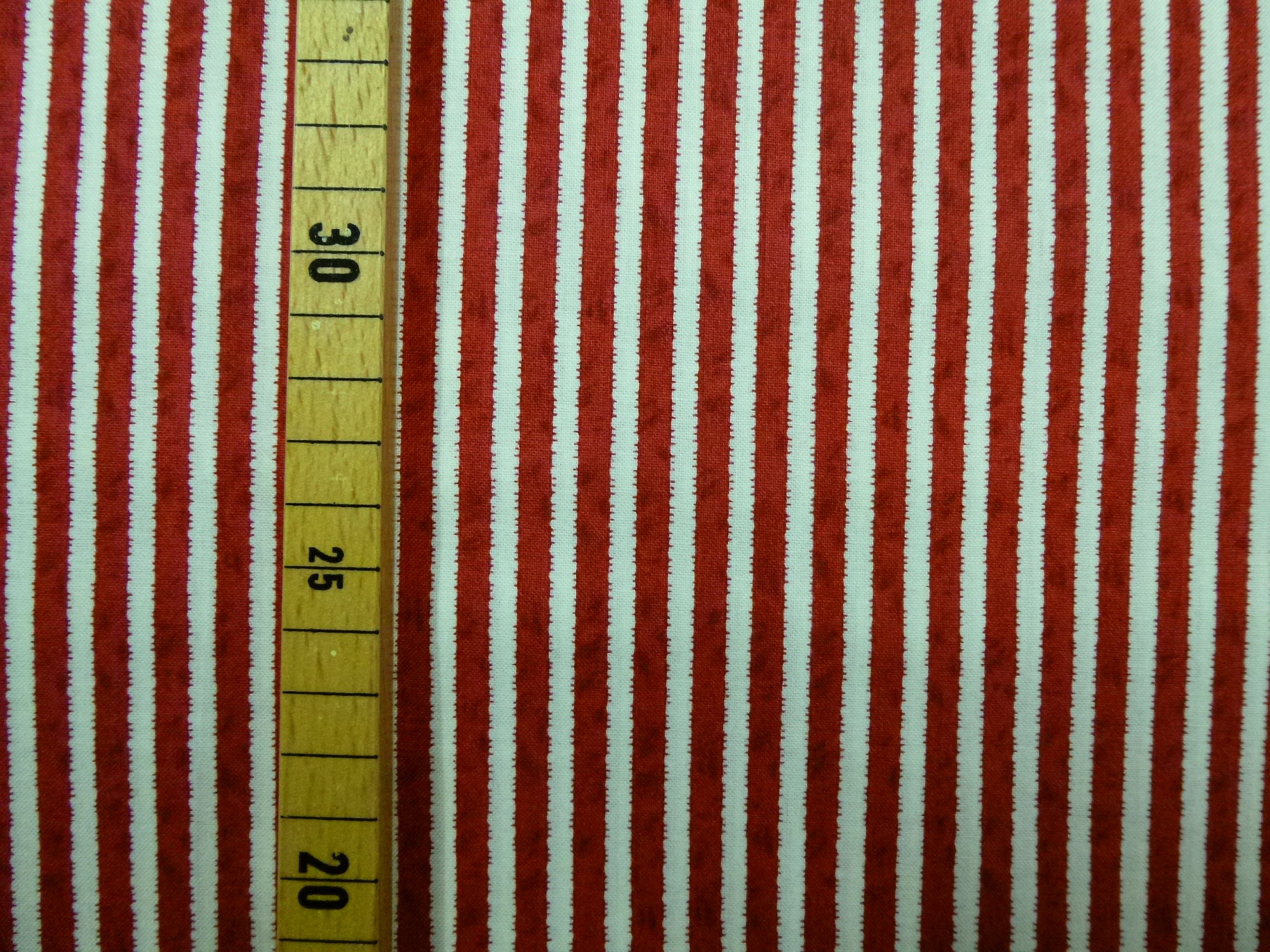 Stoff Penelope Streifen rot-weiß von Lakehouse – Bild 5