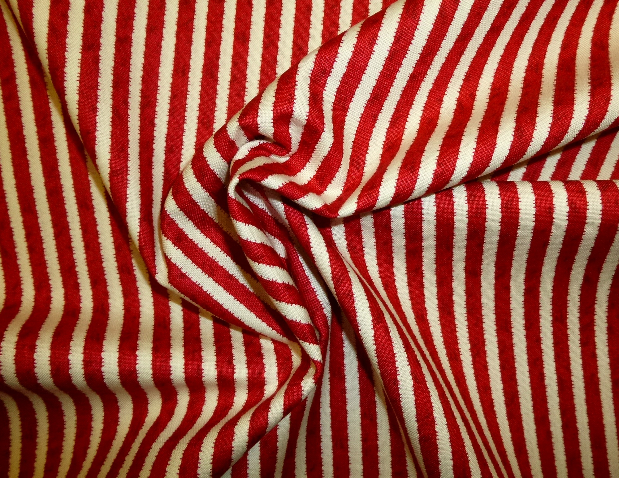Stoff Penelope Streifen rot-weiß von Lakehouse – Bild 4