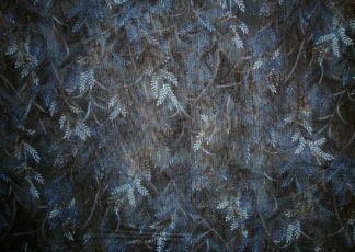 Stoff "Winter Greens" blau von Kaufman