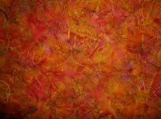 Stoff Batik Spiced Apricot orange-pink