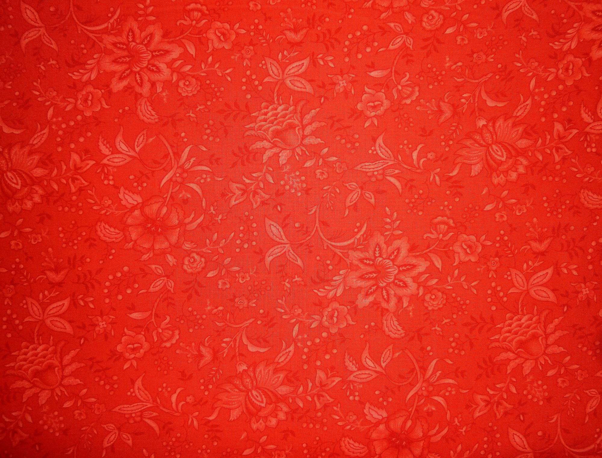 Stoff "Bliss" Paisley rot von Moda – Bild 2