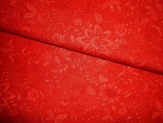 Stoff "Bliss" Paisley rot von Moda