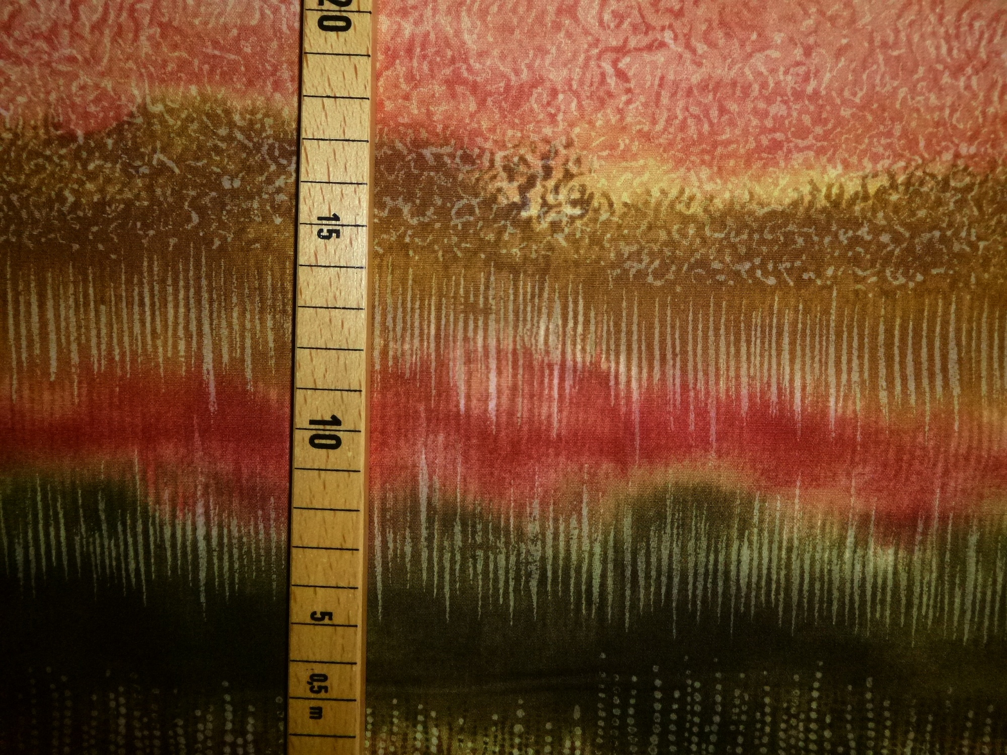 Stoff Streifen rot-grün – Bild 5