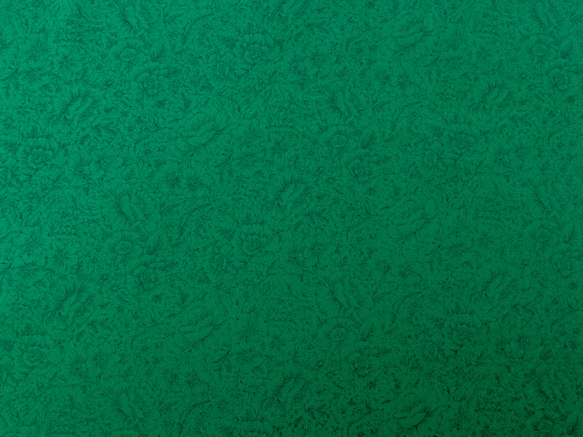 Stoff "Etchings" Blumen smaragdgrün – Bild 8