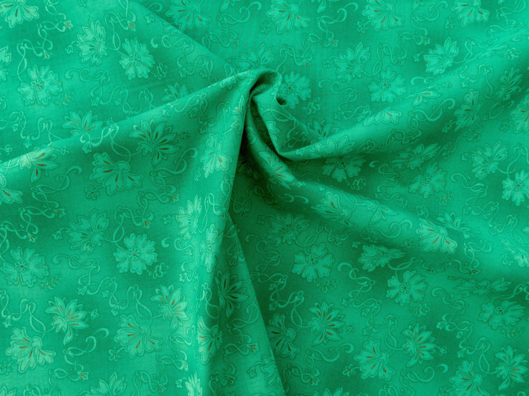 Stoff "Forever Spring" Blumenreigen mintgrün – Bild 6