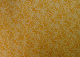 Stoff Coquette hellgelb Ranken